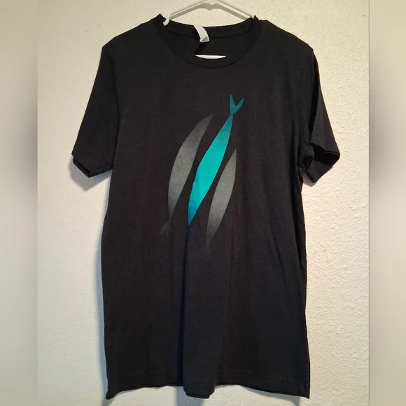 4/$20! Nwot. The Chosen Angel Studios Christian Faith Fish T Shirt - Picture 1 of 8